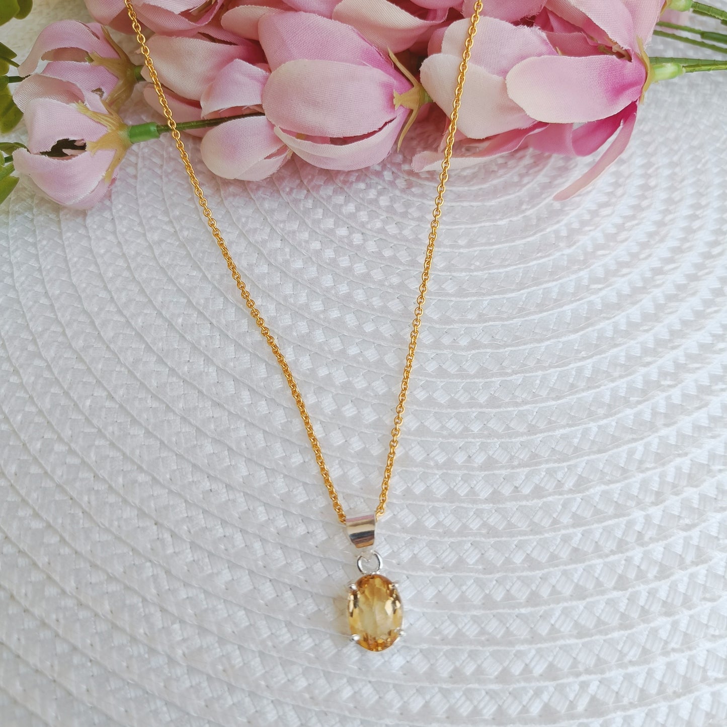 Citrine Necklace – Elegance Infused with Abundance