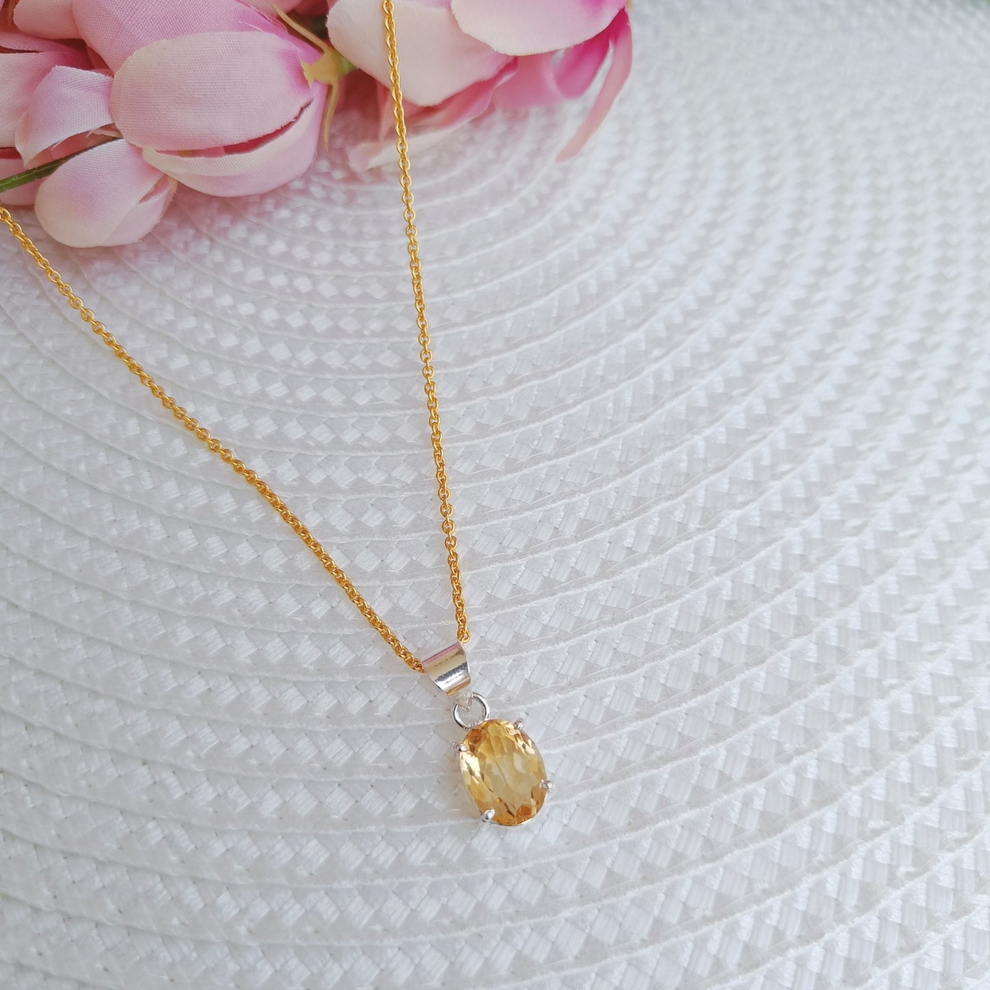 Citrine Necklace – Elegance Infused with Abundance