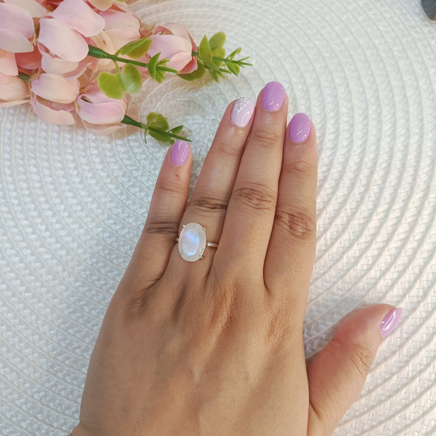 Moonstone Ring | Intuition, Femininity, Emotional Healing