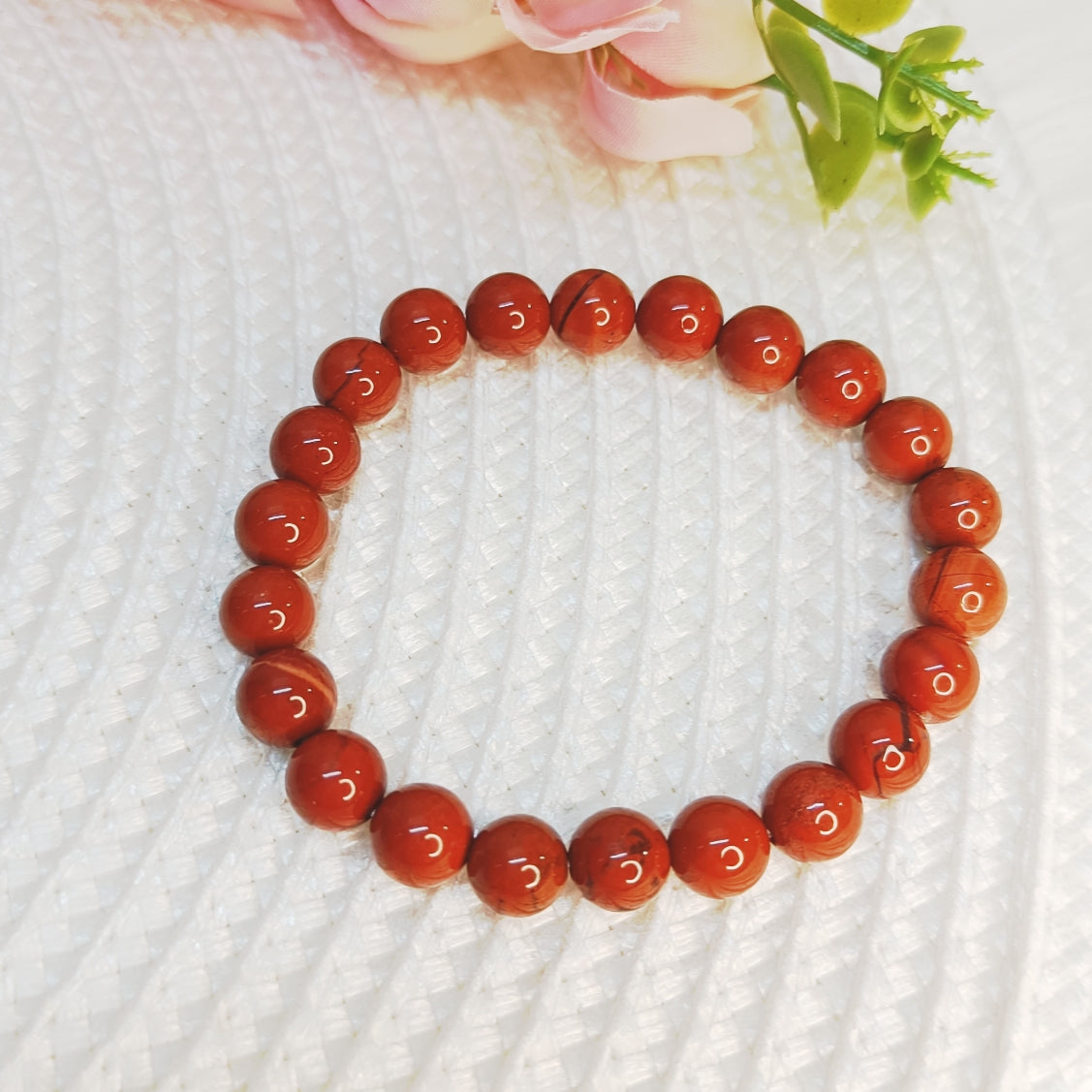 Red Jasper Bracelet | Grounding, Courage, Strength