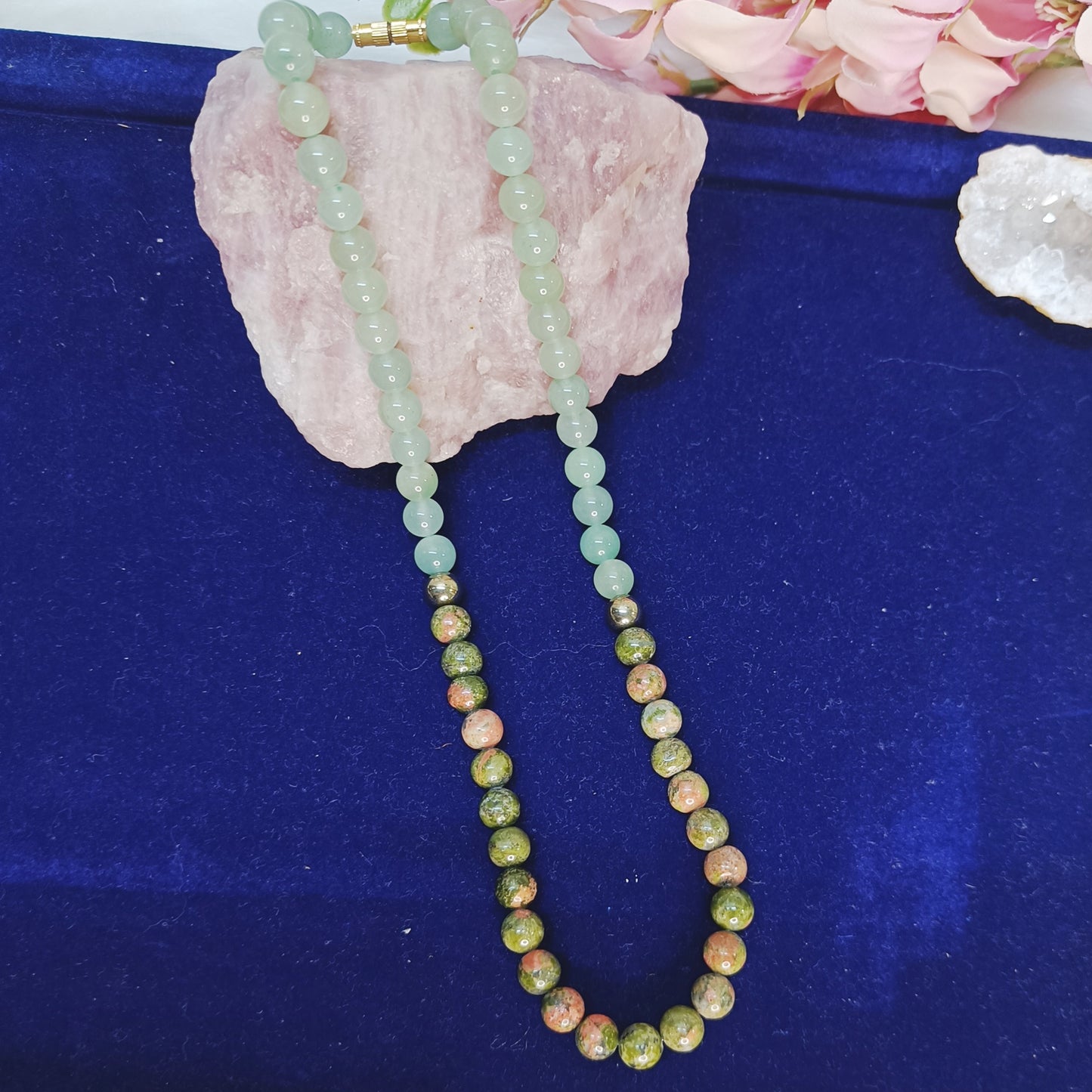 Theme Based Beaded Crystal Necklace