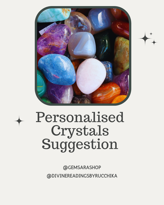 Personalised Crystal Suggestion – Based on Numerology + Intention