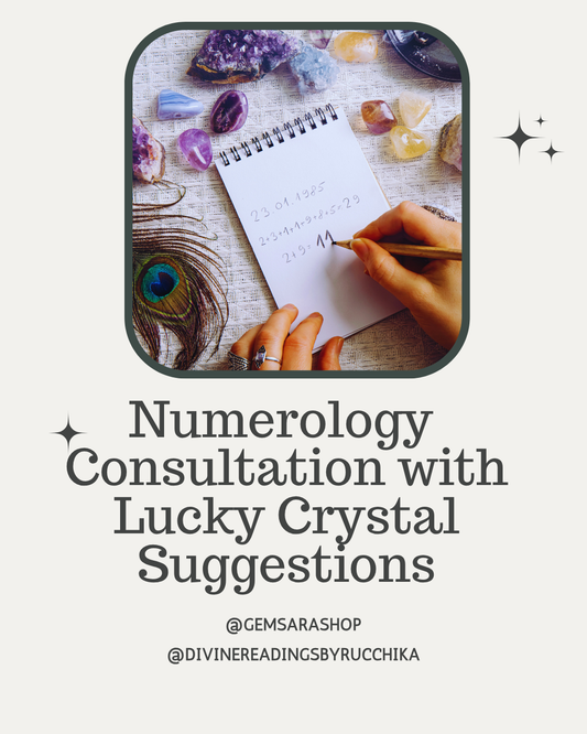 Numerology Voice Note Consultation (With PDF)