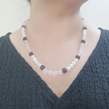 Theme Based Beaded Crystal Necklace