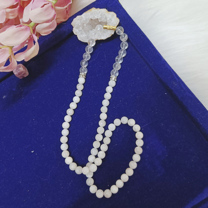 Theme Based Beaded Crystal Necklace