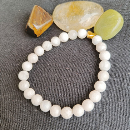 Rainbow Moonstone Bracelet