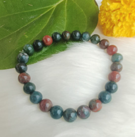 Bloodstone Bracelet – Courage, Immunity & Grounding