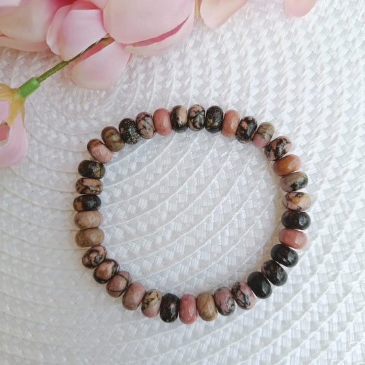 Rhodonite Bracelet – The Stone of Emotional Balance and Self-Forgiveness