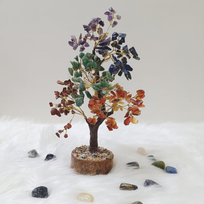 300 Bead 7 Chakra Crystal Tree – Harmonize Your Space and Spirit