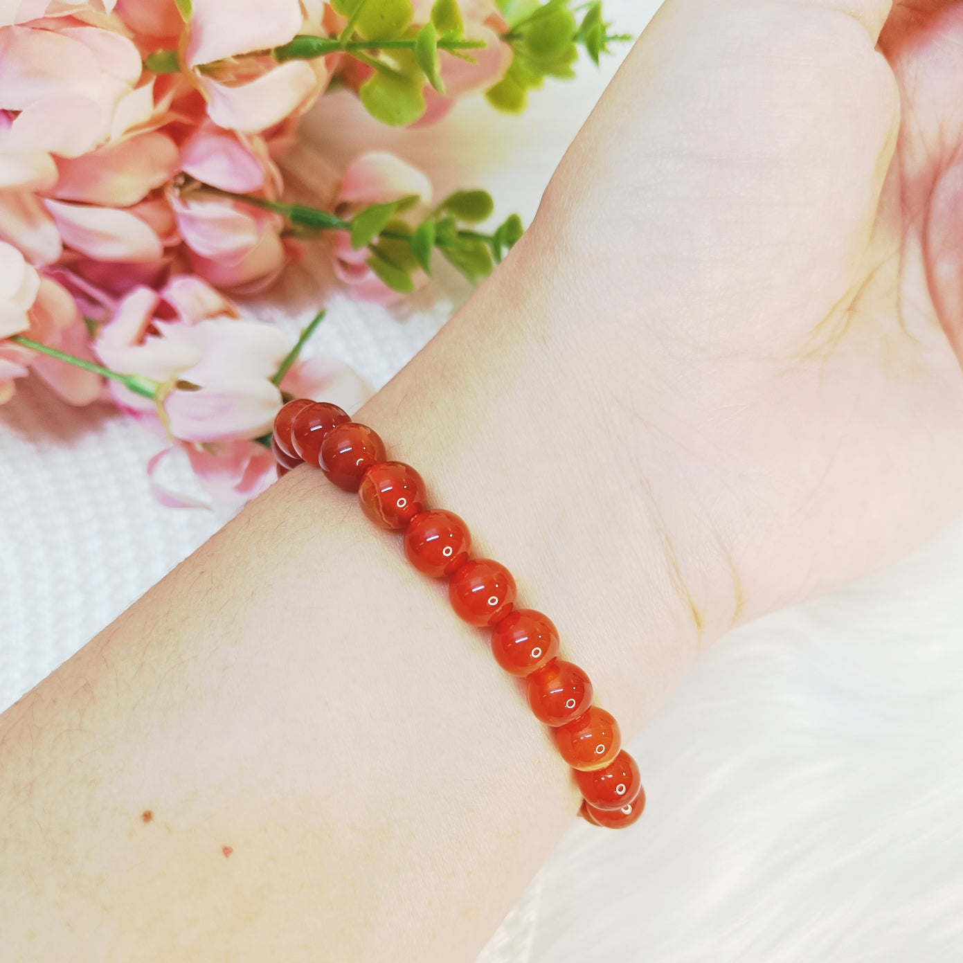 Carnelian Bracelet | Passion, Creativity, Fertility & Energy