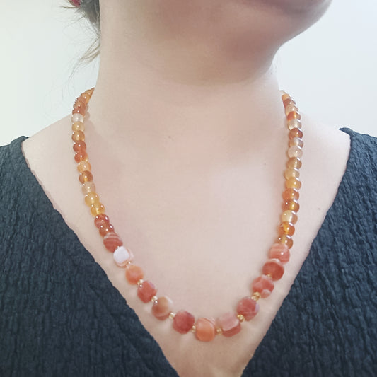 Theme Based Beaded Crystal Necklace
