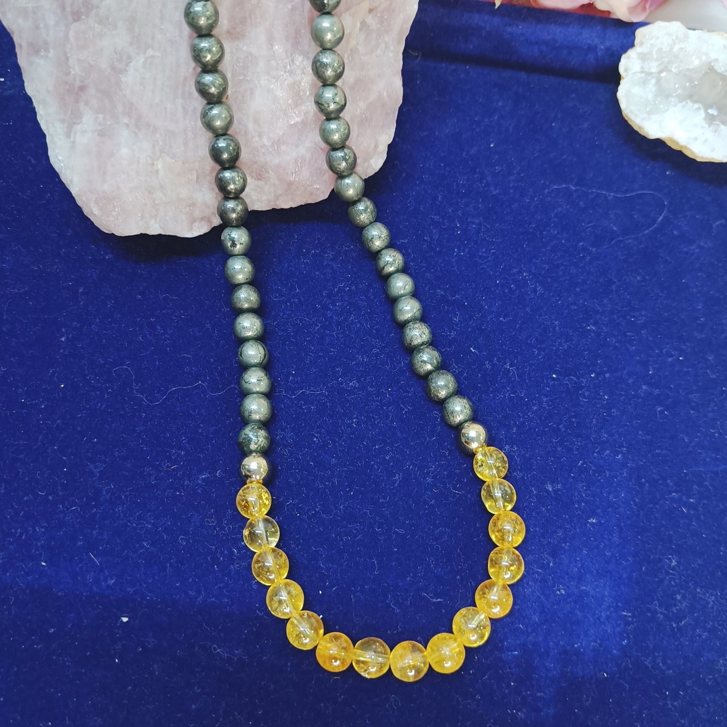 Theme Based Beaded Crystal Necklace