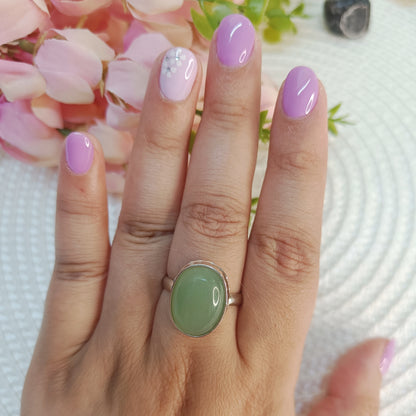 Green Aventurine Ring | Opportunities, Luck, Growth, Healing