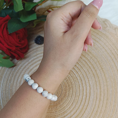 Howlite Bracelet | Calm, Peace and Sound Sleep