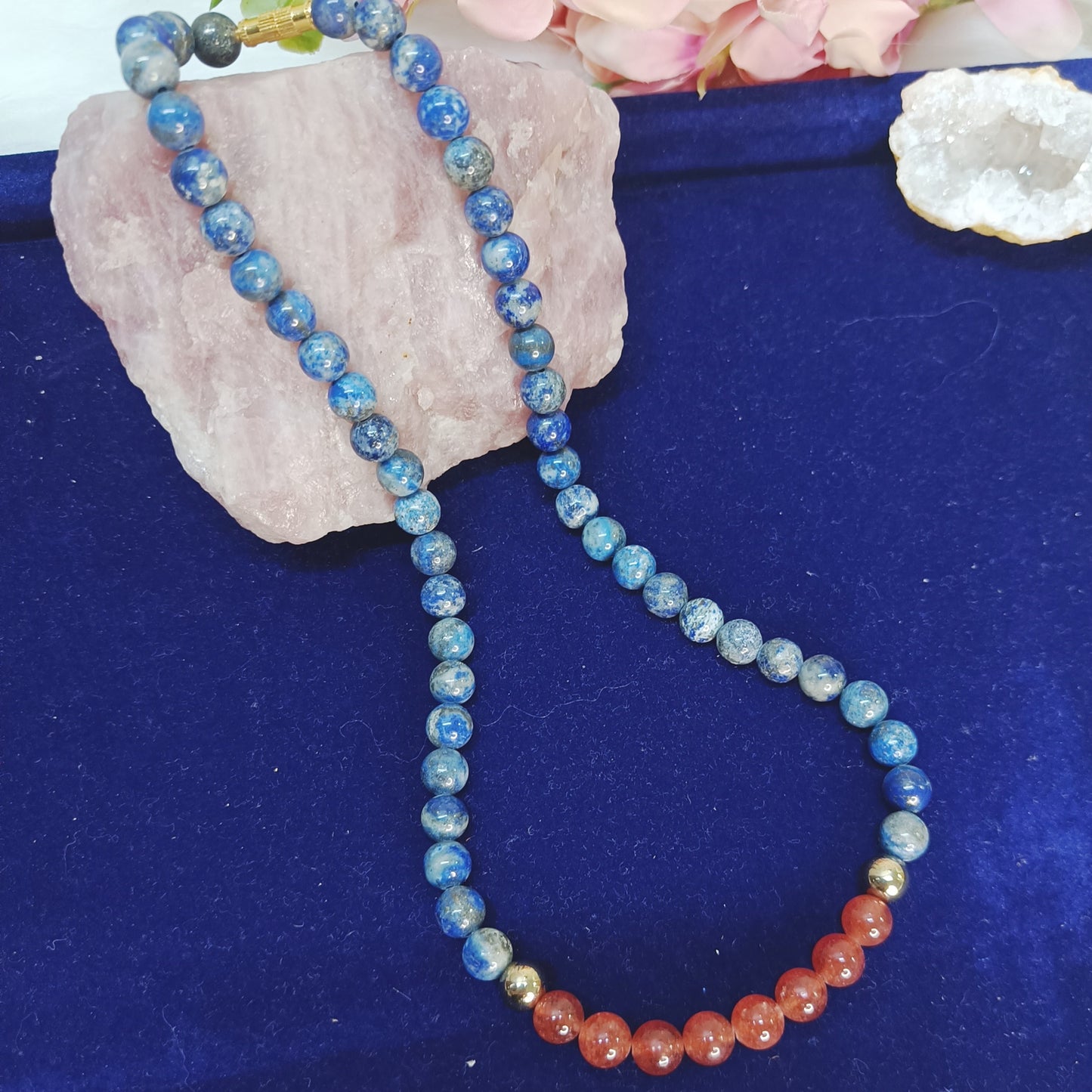 Theme Based Beaded Crystal Necklace