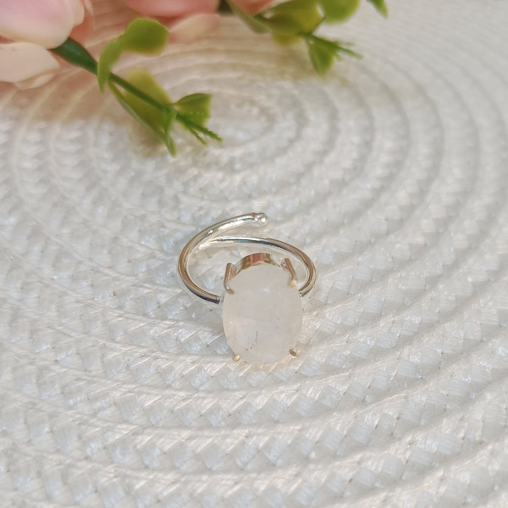 Moonstone Ring | Intuition, Femininity, Emotional Healing