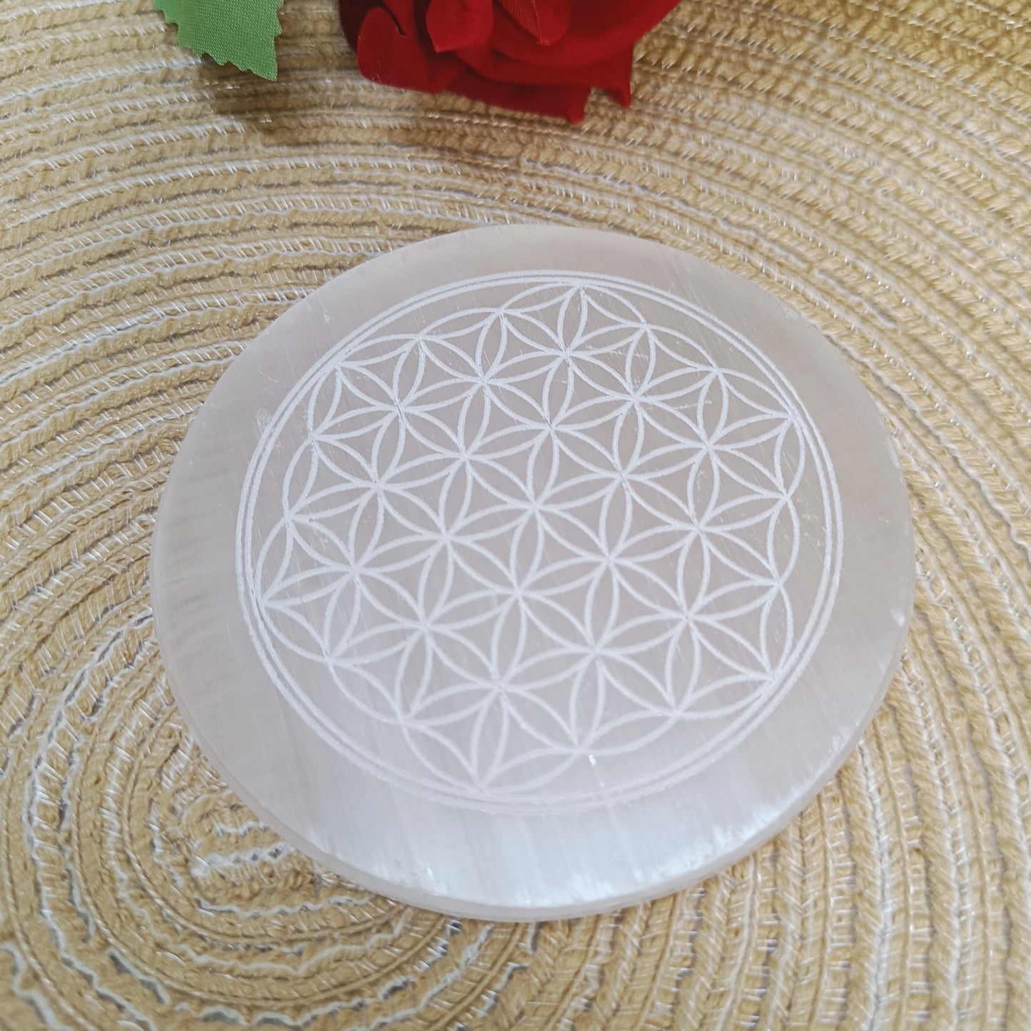 Selenite Charging Plate | Cleanse and Charge Crystals