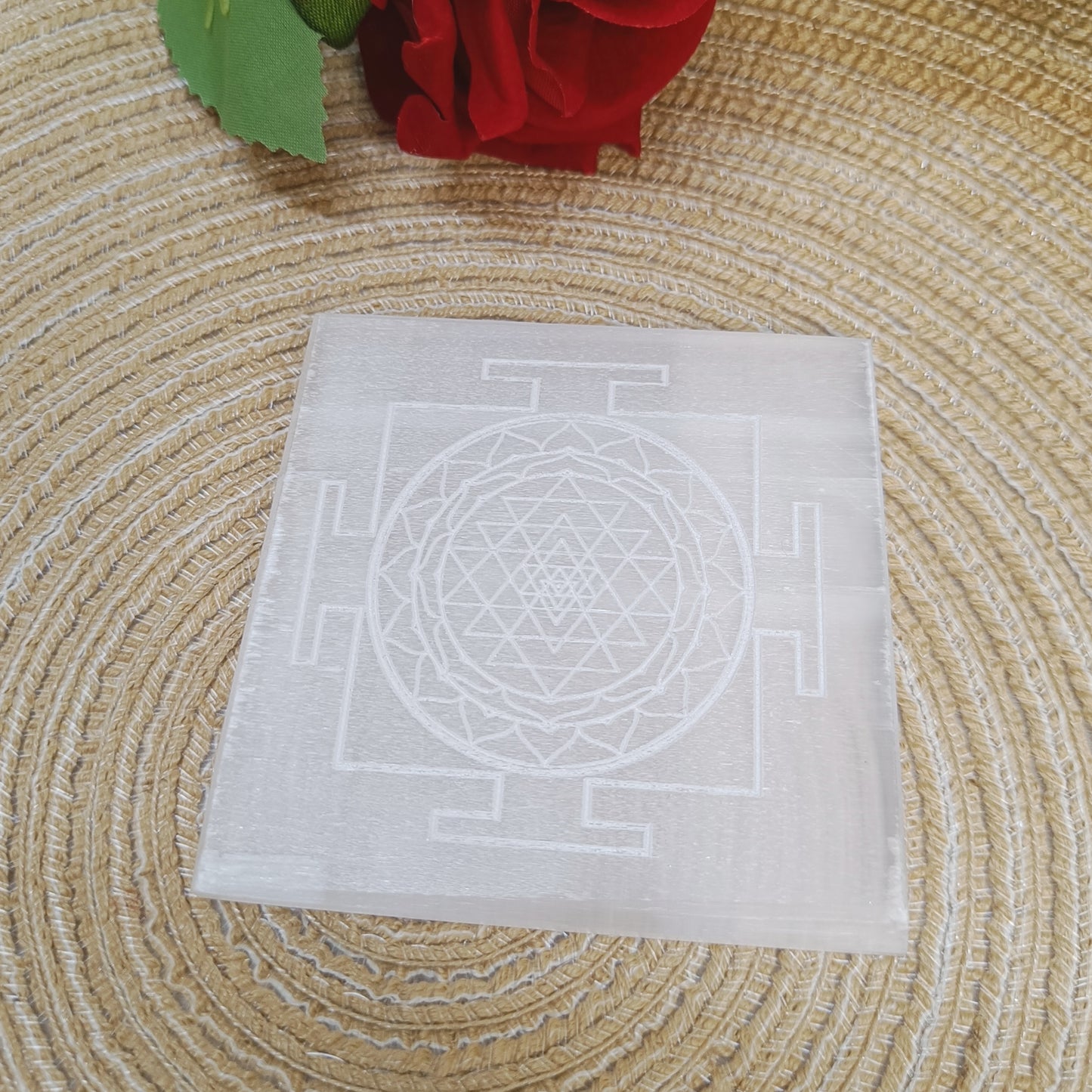 Selenite Charging Plate | Cleanse and Charge Crystals