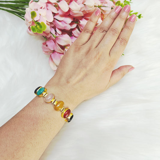 Stylish seven chakra bracelet for women 