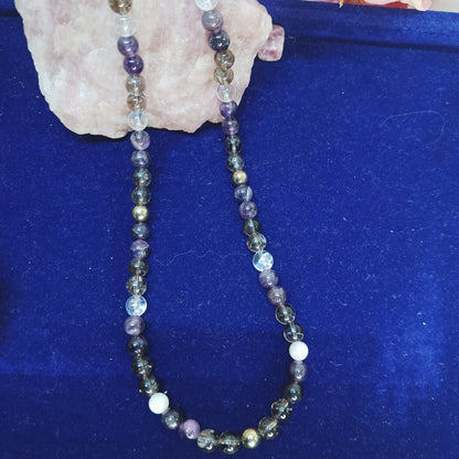 Theme Based Beaded Crystal Necklace