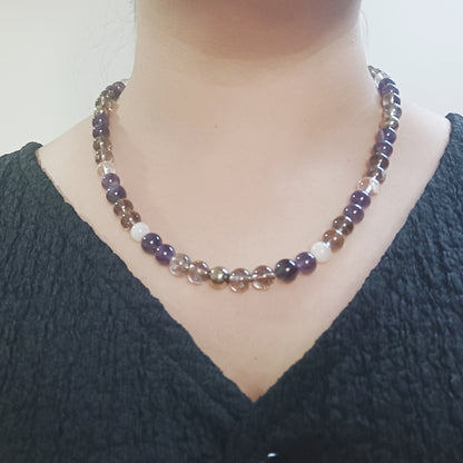 Theme Based Beaded Crystal Necklace